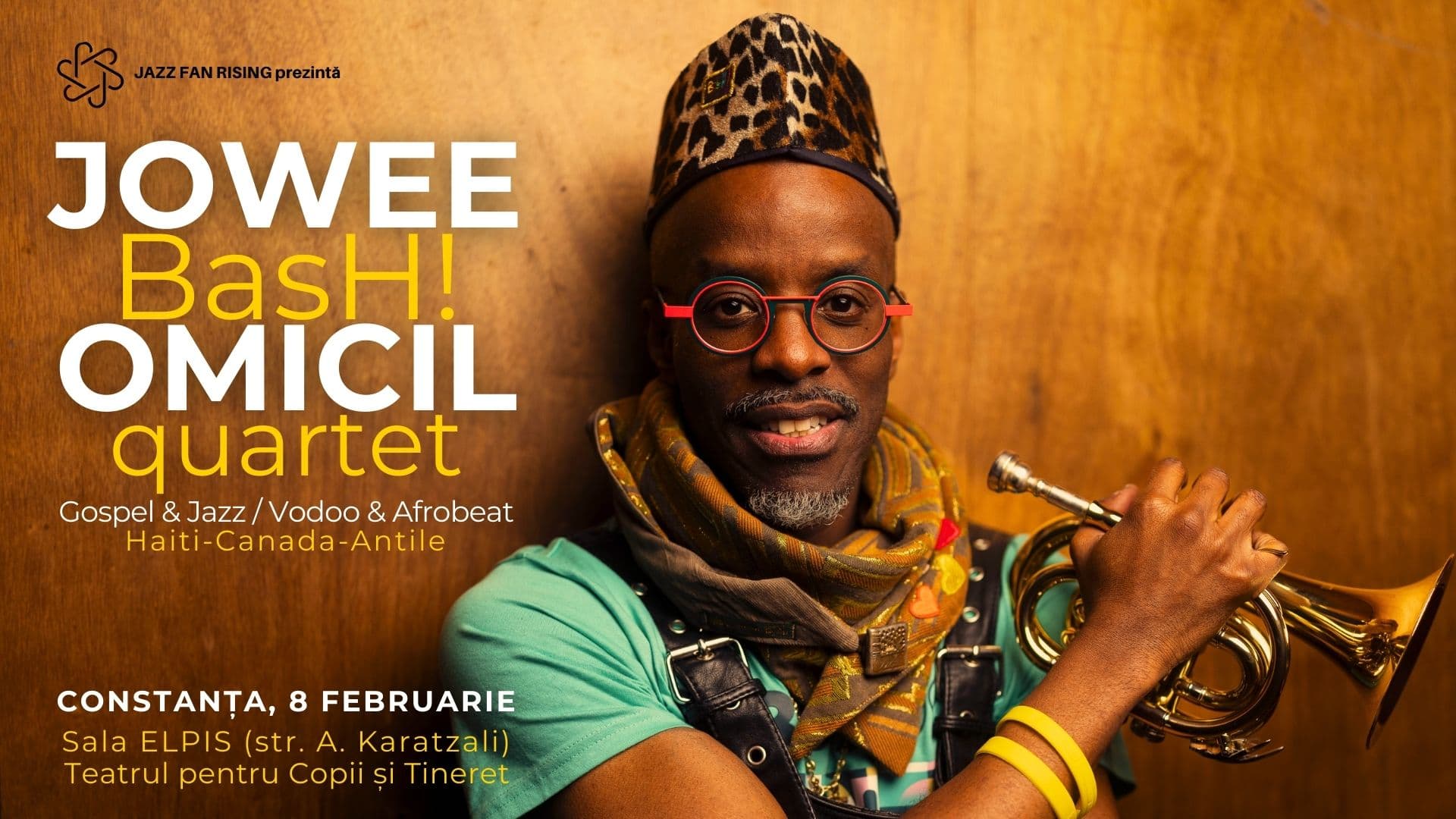 JOWEE OMICIL Quartet (Haiti/Canada/Antile) la Jazz Fan Rising CONSTANȚA