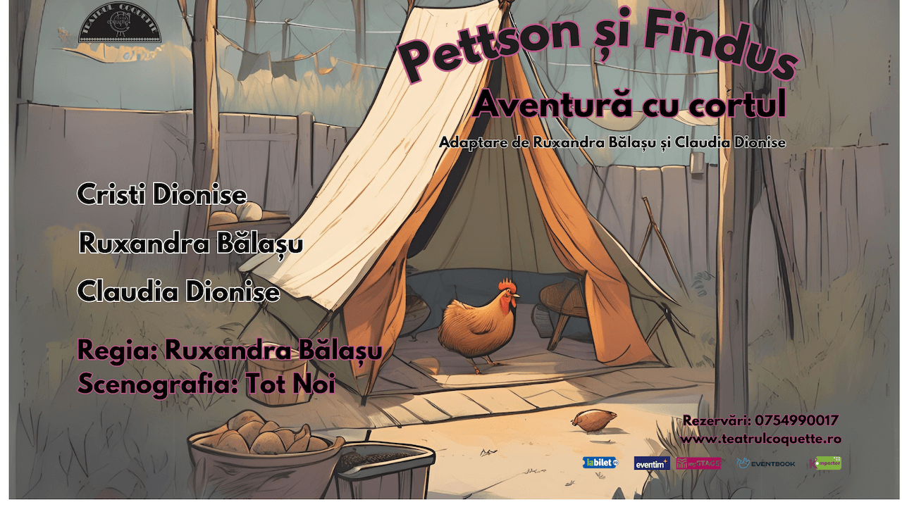 Pettson si Findus - aventură cu cortul