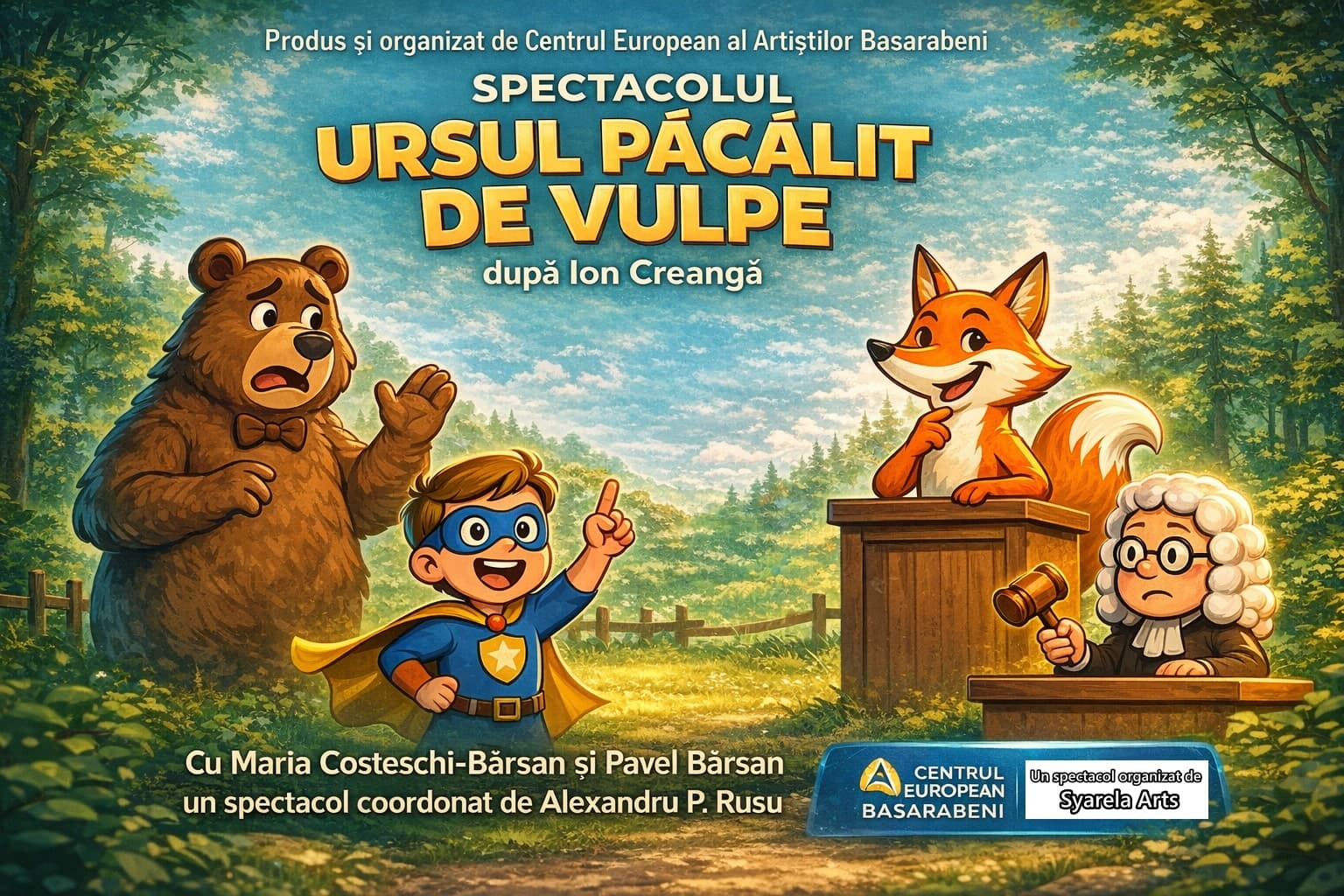 Ursul păcălit de vulpe