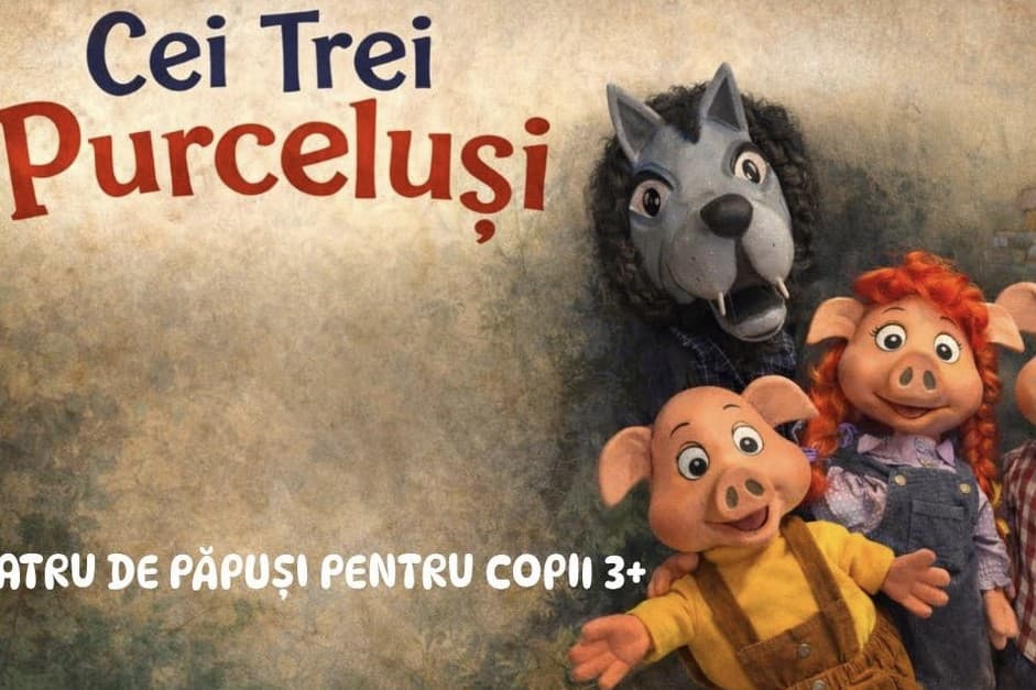 Povestea celor trei purceluși @ Clubul Țăranului – La Mama MȚR