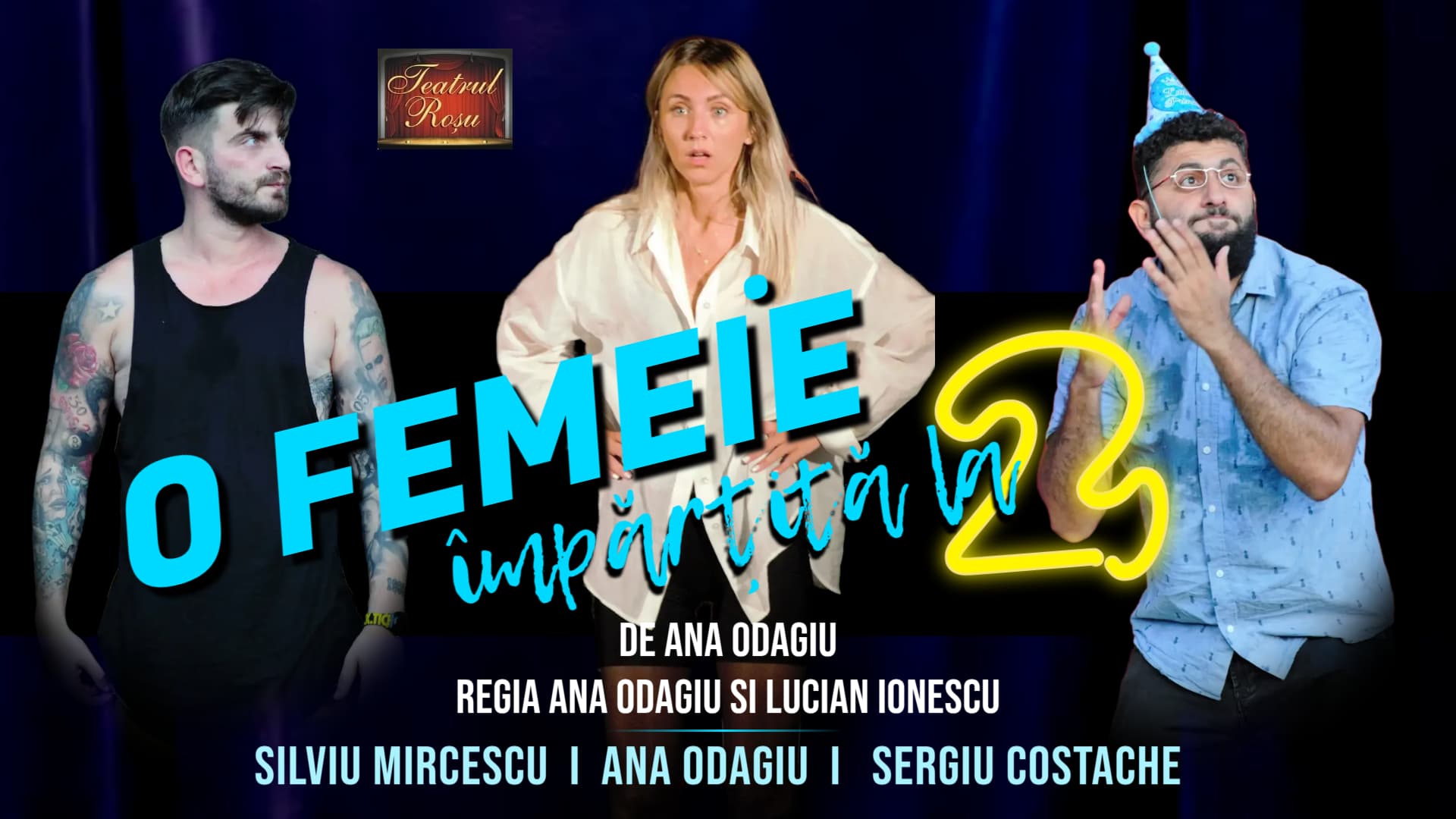 O femeie împărțită la doi