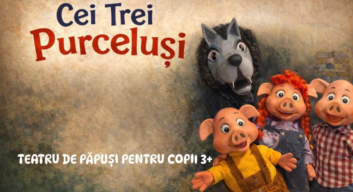 Povestea celor trei purceluși @ Clubul Țăranului – La Mama MȚR