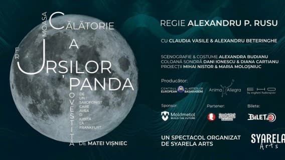 Frumoasa călătorie a urșilor panda povestită de un saxofonist care avea o iubită la Frankfurt