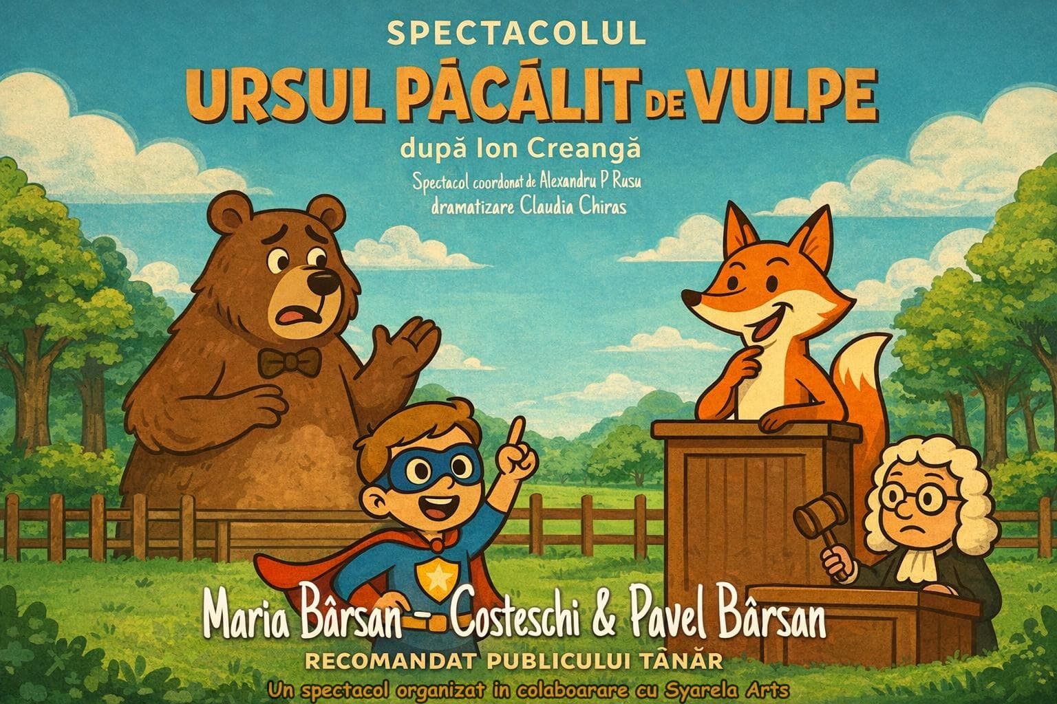 Ursul păcălit de vulpe