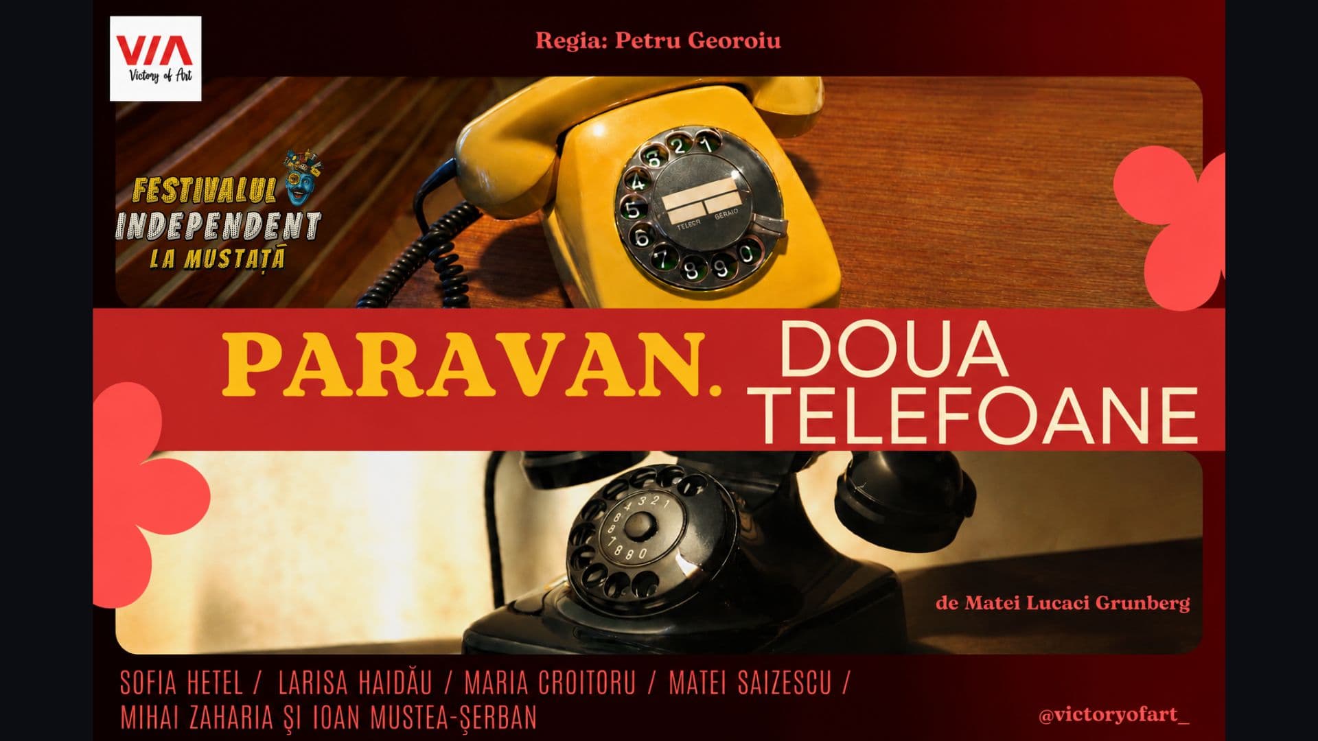 Paravan. Două telefoane - TINERET